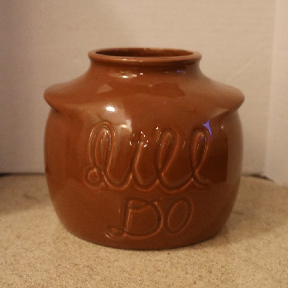 Vintage Ceramic jar It'll Do 5 inches high